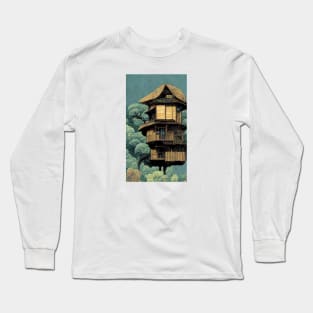 Wooden Tree House Long Sleeve T-Shirt